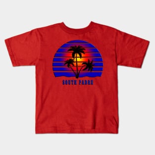 South Padre Island Beach Vacation Souvenir Gift Kids T-Shirt